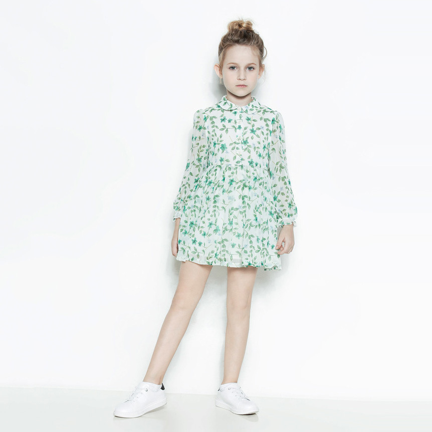 Dongfan-Kids Clothes Printing Dress | Girls Clothes | Trendy Baby Girl Clothes